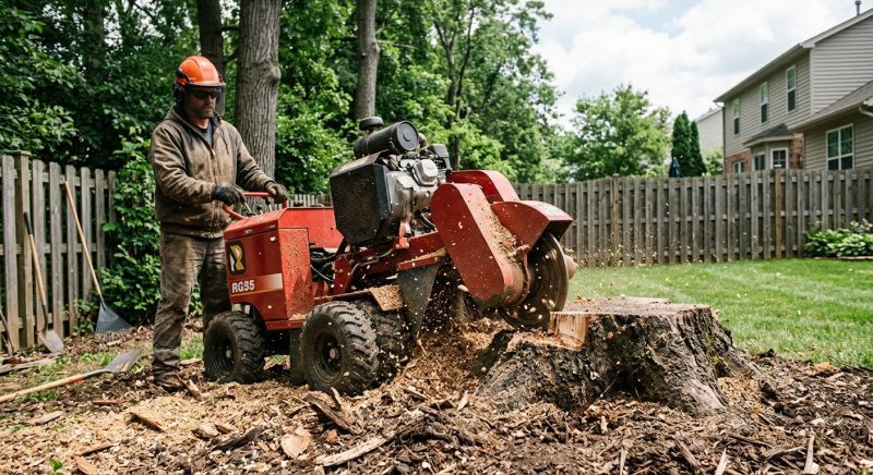 Bamboo Stump Removal in Calvert County, MD