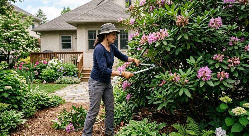 Rose Bush Pruning in Ventura County, CA
